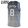 Dres Utah Jazz Isaiah Collier Nike 2025-26 City Edition Sivo Swingman - Dječji
